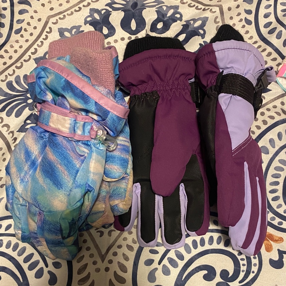 Colorful Kids Winter Gloves Set